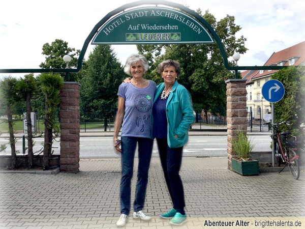 Abenteuer Alter - Brigitte Halenta und Heide Bock in Aschersleben